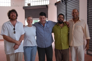 Leo Golla, Stefânia Gola, Eduardo Goldenberg, Fernando Szegeri e Deco, Sabiá, São Paulo, 14 de novembro de 2007